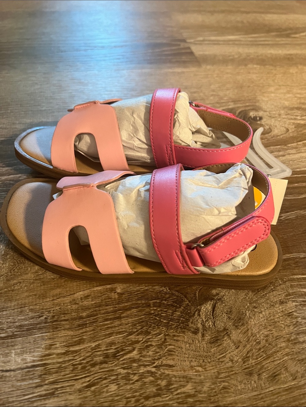 Art Class NWT Auden Multi Pink Sandals size 1 - Picture 6 of 8